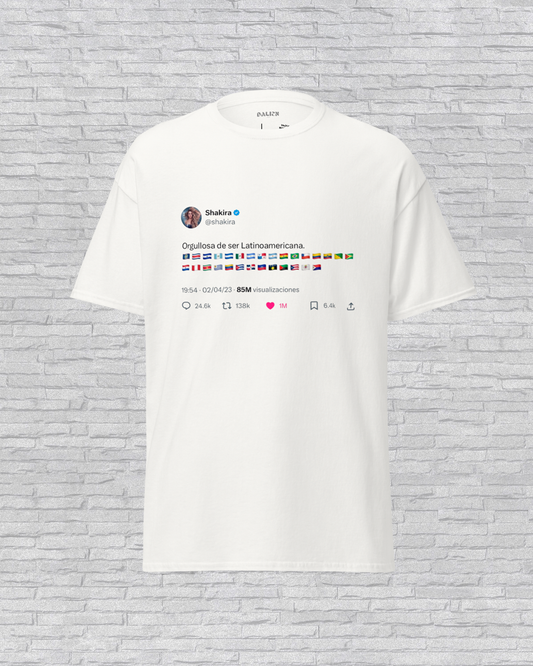 Shakira “Orgullosa de ser Latinoamericana”